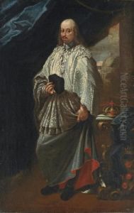 Portrait Of Cosimo Iii De' Medici by Carlo Maratta or Maratti