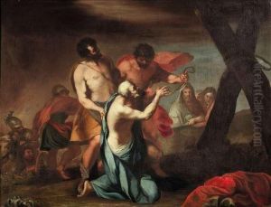 The Martyrdom Ofst Andrew by Carlo Maratta or Maratti
