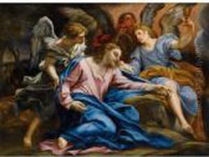 Le Christ Console Par Les Anges