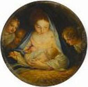 The Virgin And Child by Carlo Maratta or Maratti
