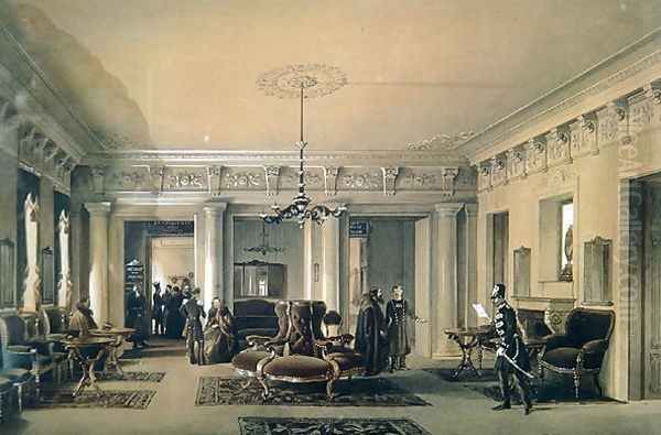 The Waiting Room of the Stagecoach Station in St. Petersburg, 1848 - view 1