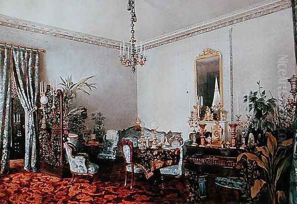 Varvara Obreskoffs Salon, 1848 - view 1