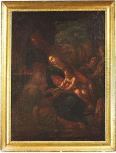 The Holy Family And St Anne