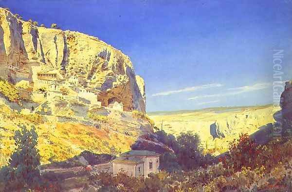 The Monastery of the Assumption of the Virgin near Bakhchisaray - view 1