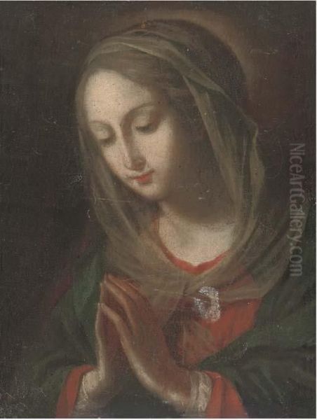 The Virgin At Prayer - view 1