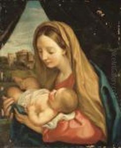 The Madonna And Child by Carlo Maratta or Maratti