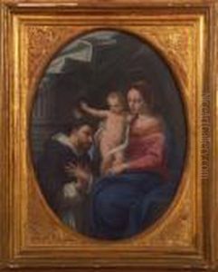 Madonna Col Bambino E
Sant'agostino by Carlo Maratta or Maratti