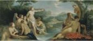 Diana E Atteone by Carlo Maratta or Maratti