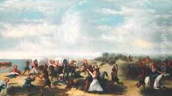 The Fort Dearborn Massacre on the 15th August, 1812 - view 1