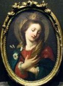 Coronation Of The Virgin by Carlo Maratta or Maratti