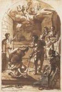 Le Martyre De Saint Jean-baptiste by Carlo Maratta or Maratti