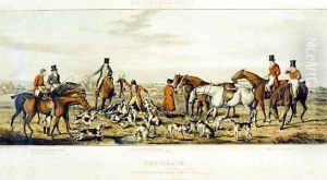 The Death, The Leicestershires, engraved by Henry Alken 1785-1851 1825