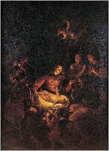 La Nativite by Carlo Maratta or Maratti