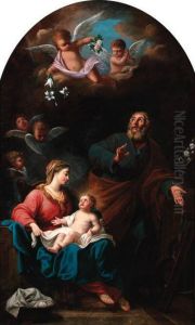 The Holy Family by Carlo Maratta or Maratti