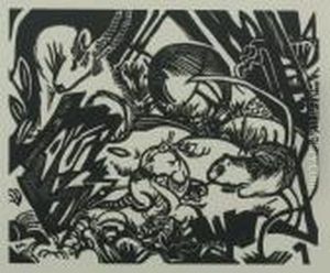 Tierlegende by Franz Marc