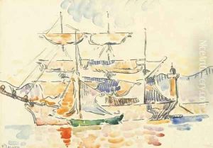Les trois-mats by Henri Person