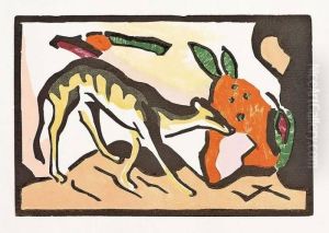 "franz Marc. Holzschnitte" by Franz Marc