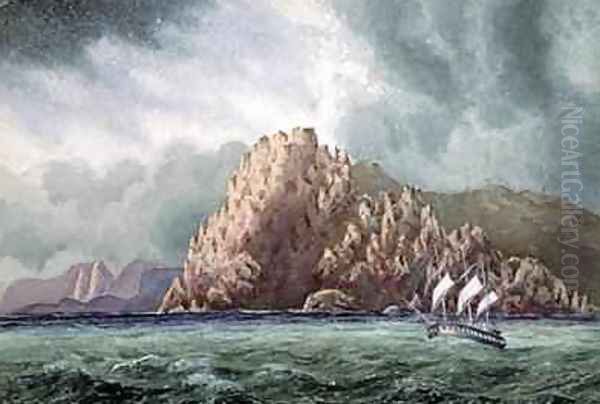 The Voyage of HMS Topaz to the Pacific 1865-69, Cape Horn - view 1