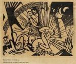 Versohnung. by Franz Marc