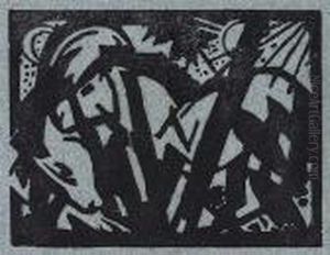Wildpferdchen by Franz Marc