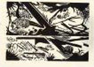 Pferd Und Igel (lankeit 836) by Franz Marc