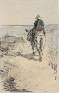 Der Bruder Auf Dem Maultier (the Artist's Brother On A Mule)