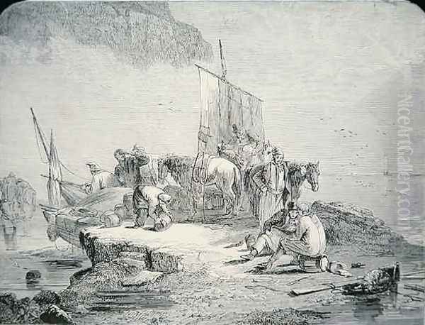 Smugglers landing their cargo, 1850 - view 1