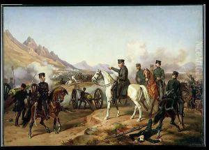 General Zachary Taylor at the Battle of Buena Vista in 1847 by William H. Powell