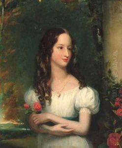 Portrait of Merelina Tindal by Henry William Pickersgill