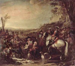 Mounted Dragoons of the Kings Household, 1737 by Charles Parrocel