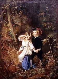 Babes in the Wood or Lost Children by George John Pinwell