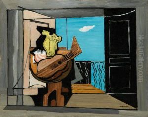 Interieur Au Balcon by Louis Marcoussis