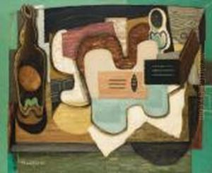 La Cithare by Louis Marcoussis