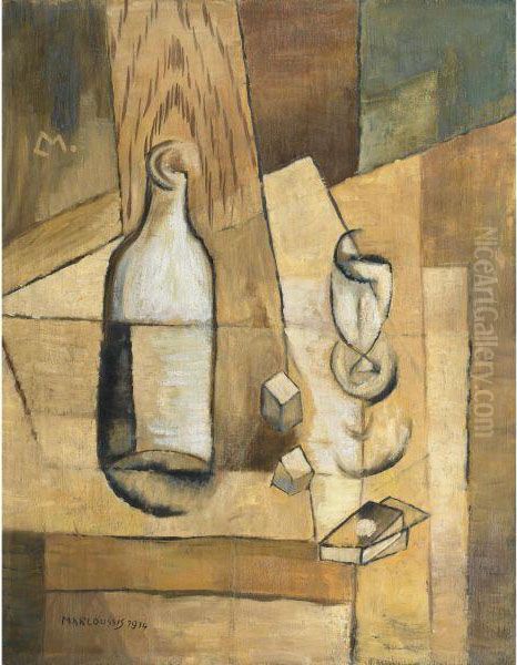 Bouteille Et Verre - view 1