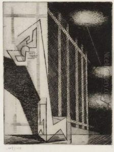 Plusieurs Lunes by Louis Marcoussis