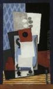 Pichet Et Carte by Louis Marcoussis