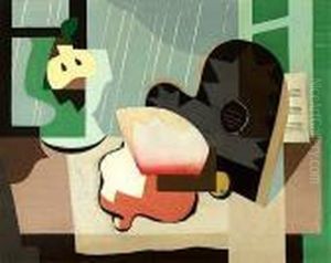 Pluie, Circa 1927 by Louis Marcoussis