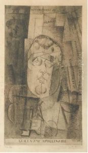 Portrait De Guillaume Apollinaire (solange Milet 33) by Louis Marcoussis
