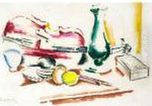 Nature Morte Au by Louis Marcoussis