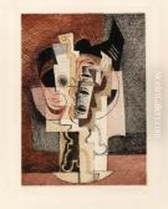 La Table (milet 52) by Louis Marcoussis