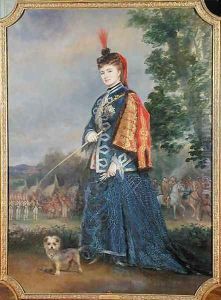 Hortense Schneider 1833-1920 in the role of the Grand Duchess in La Grande Duchesse de Gerolstein by Jacques Offenbach 1819-90 1874