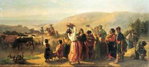 Before the bull fight, Sevilla by Gerrit Postma