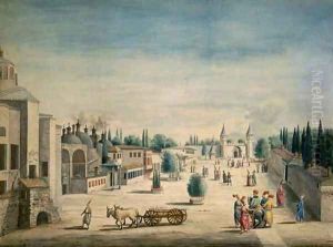 The Sultans Palace, Constantinople 180-75 by J. Payne