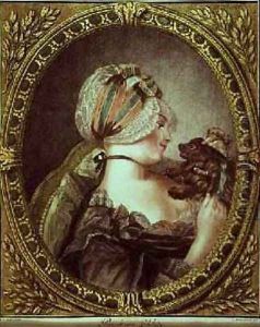 Provoking Fidelity engraved by Louis Marin Bonnet 1743-93, 1775