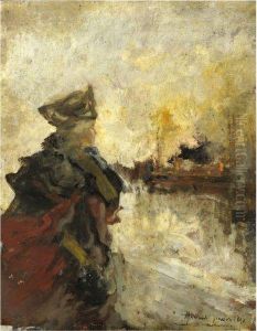 L'attesa by Pompeo Mariani