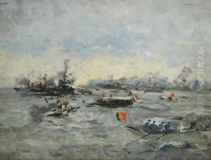 L'arrivo Della Squadra Francese - Festa Colombiana