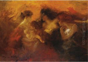 Maternita by Pompeo Mariani