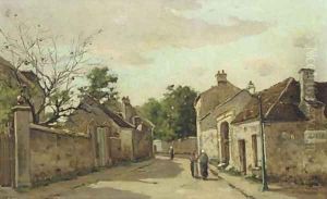 Gossips on a village street