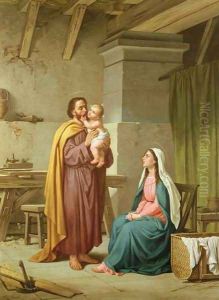 The Holy Family in St Josephs Workshop The Holy Family in St Josephs Workshop