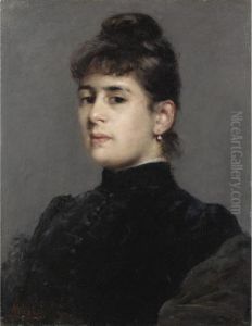 Ritratto Di Donna by Pompeo Mariani